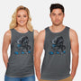 Alien Eats Alien-unisex basic tank-Letter_Q