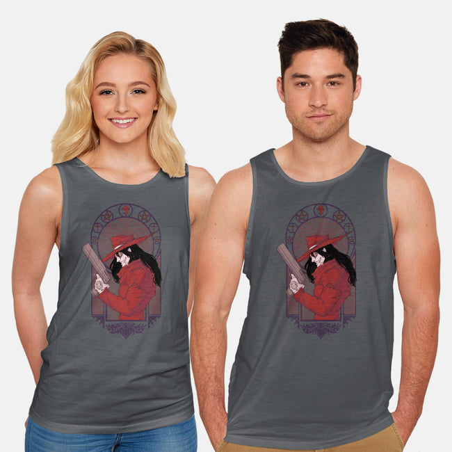 The Vampire-unisex basic tank-xMorfina