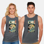Ukiyo-E Wind Valley-unisex basic tank-vp021