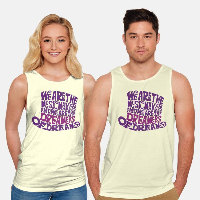 Dreamer of Dreams-unisex basic tank-joefixit2