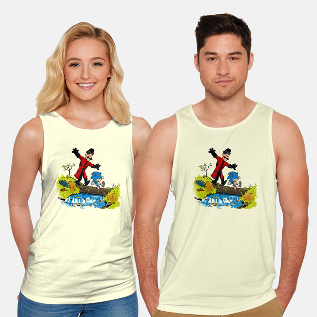 There are Treasures Everywhere-unisex basic tank-mikebonales