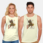 Samurai Donatello-unisex basic tank-ChetArt
