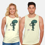 No One Can Hear Ice-Cream-unisex basic tank-pscof42