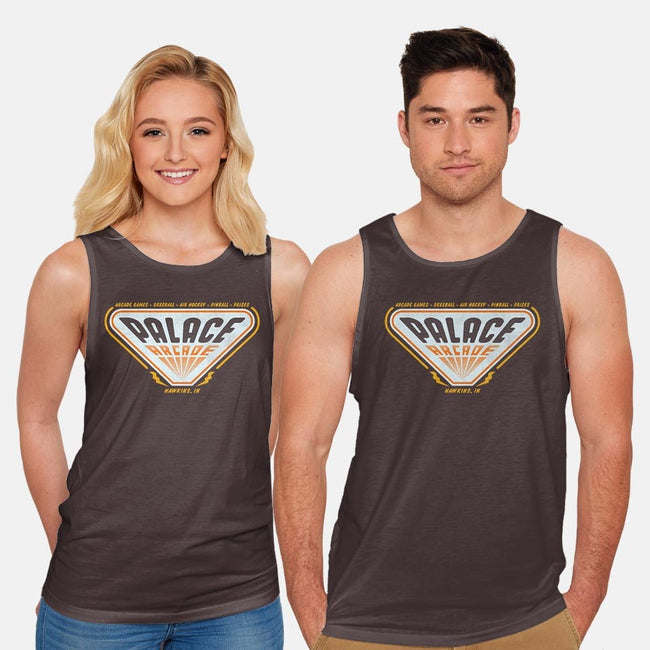 Palace Arcade-unisex basic tank-Beware_1984