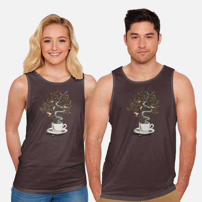 Cup of Dreams-unisex basic tank-dandingeroz