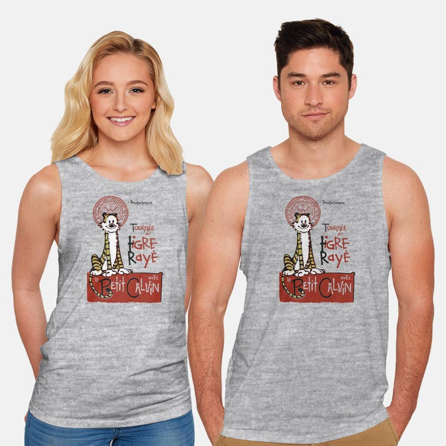 Le Tigre Raye-unisex basic tank-Arinesart