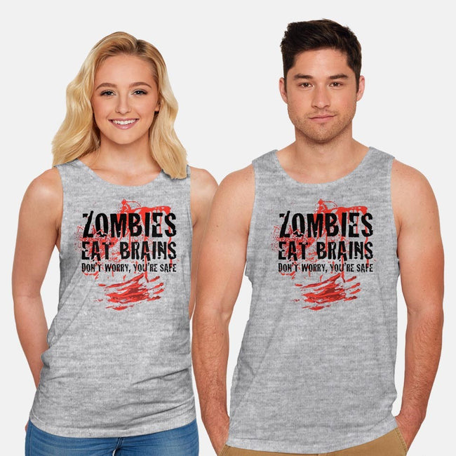 You're Safe-unisex basic tank-atteoM