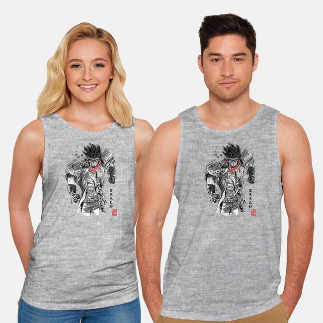 Strength, Speed and Precision-unisex basic tank-DrMonekers
