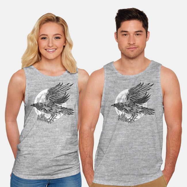 Send a Raven-unisex basic tank-Jonito