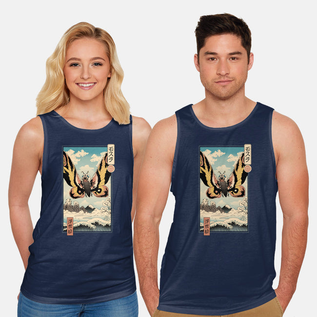 Ancient Moth Ukiyo-E-unisex basic tank-vp021