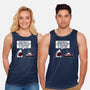 Polite Jaws-unisex basic tank-DinoMike