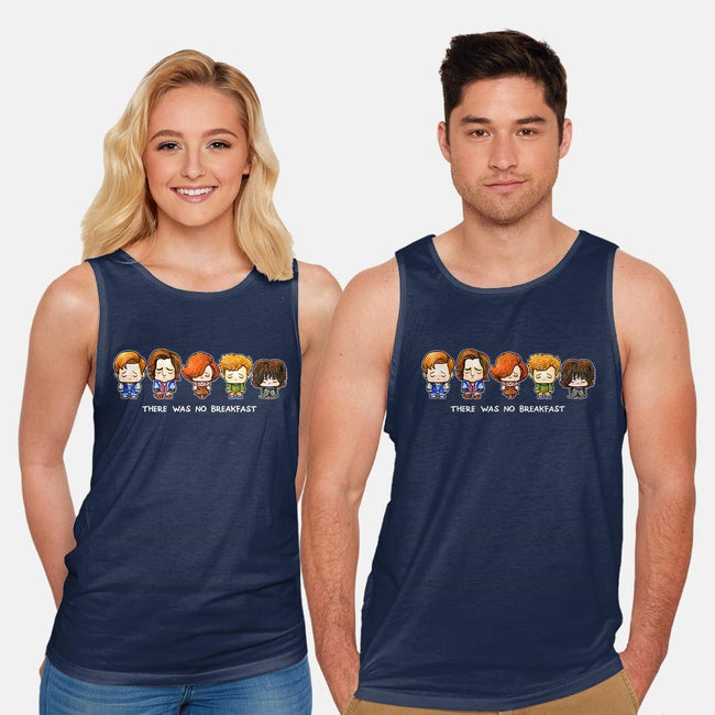 There Was No Breakfast-unisex basic tank-SuperEmoFriends