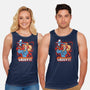 Earthworm Ash-unisex basic tank-harebrained
