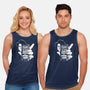 Drink Milk and Kick Ass-unisex basic tank-butcherbilly