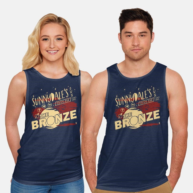 The Bronze-unisex basic tank-xMitch
