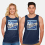 Blue Shell Beer-unisex basic tank-KindaCreative