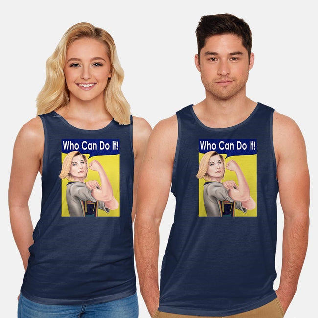 Who Can Do It!-unisex basic tank-MarianoSan