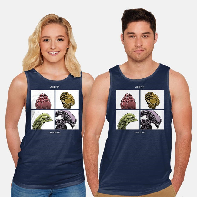 Xeno Days-unisex basic tank-boltfromtheblue