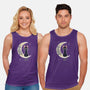 I Love You to The Moon & Back-unisex basic tank-TimShumate