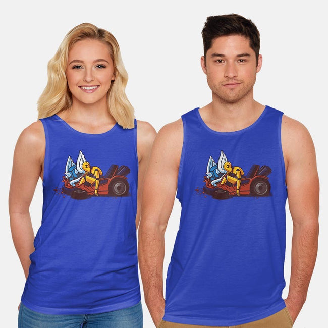 Kart Crash-unisex basic tank-Naolito