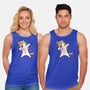 Dabbing Unicorn-unisex basic tank-vomaria