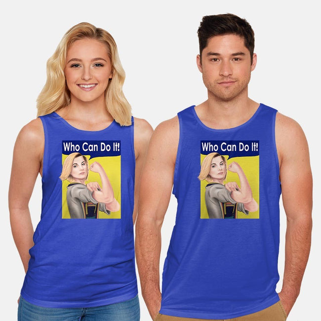 Who Can Do It!-unisex basic tank-MarianoSan