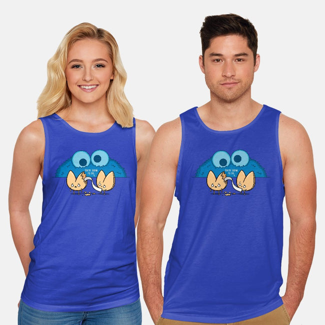 Unfortunate Cookie-unisex basic tank-Raffiti
