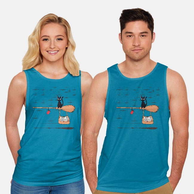 Not In Service-unisex basic tank-maped