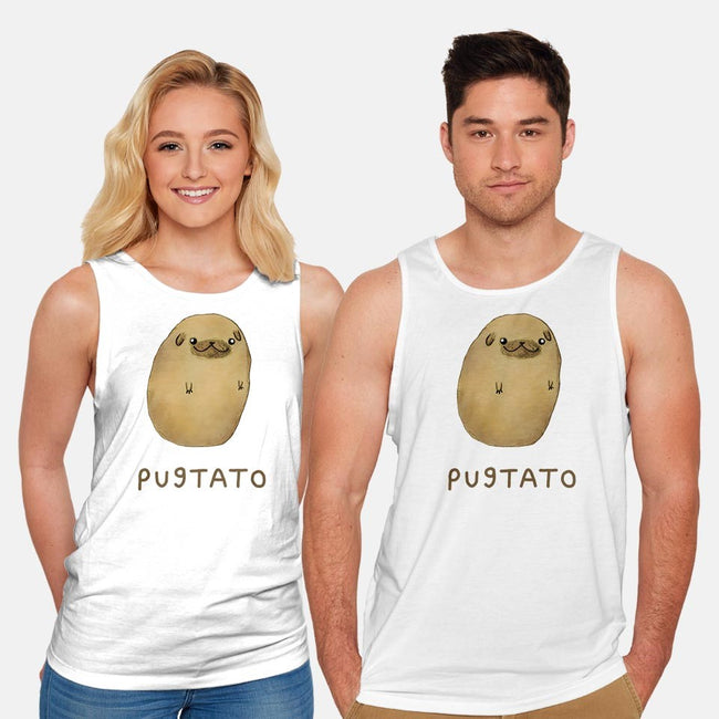 Pugtato-unisex basic tank-SophieCorrigan