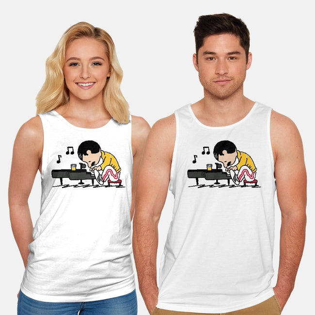 Queenuts!-unisex basic tank-Raffiti