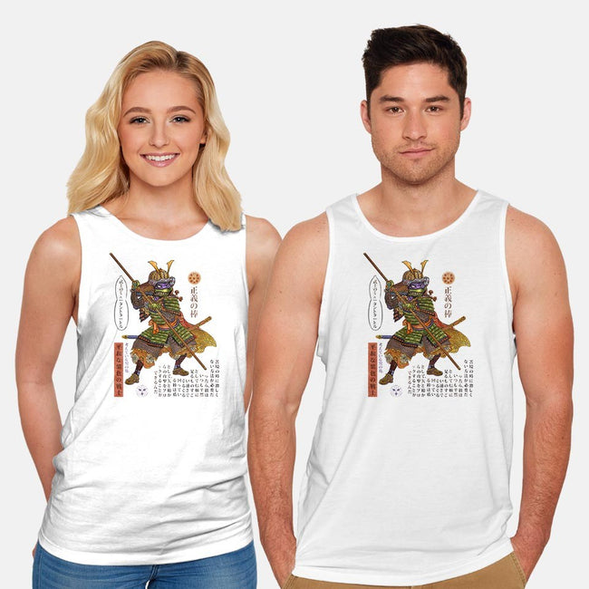 Samurai Donatello-unisex basic tank-ChetArt