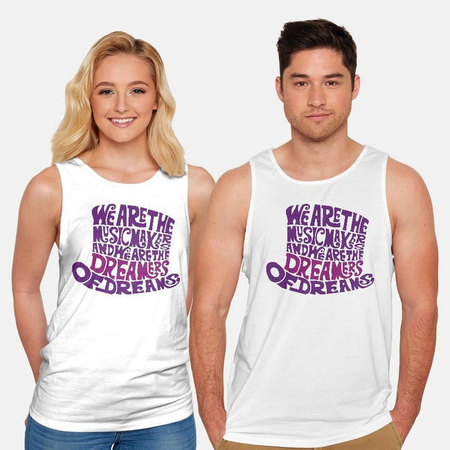 Dreamer of Dreams-unisex basic tank-joefixit2