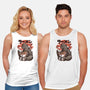 Kaiju Ramen-unisex basic tank-ilustrata
