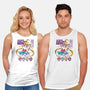 Sailor Meow-unisex basic tank-ilustrata