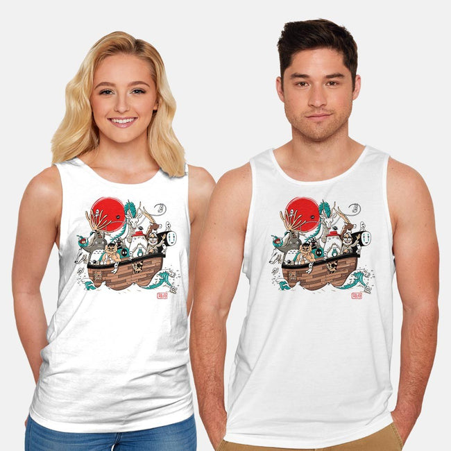 Miyazaki's Ark-unisex basic tank-ducfrench