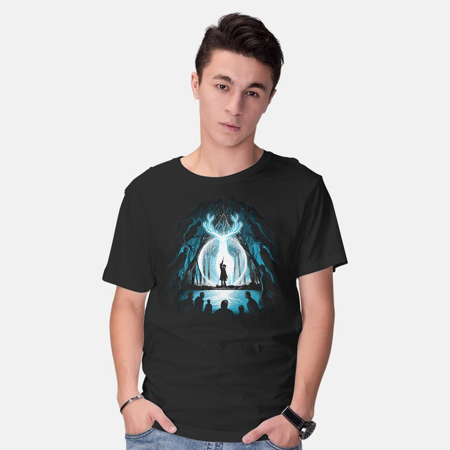 A Light In The Dark-mens basic tee-alemaglia