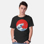 Hokusai Gojira-Variant-mens basic tee-Mdk7