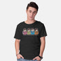 Mitesized Beatles-mens basic tee-Nemons