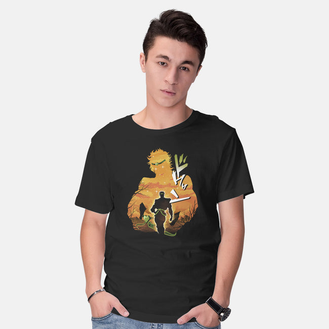 Star Adventure-mens basic tee-dandingeroz