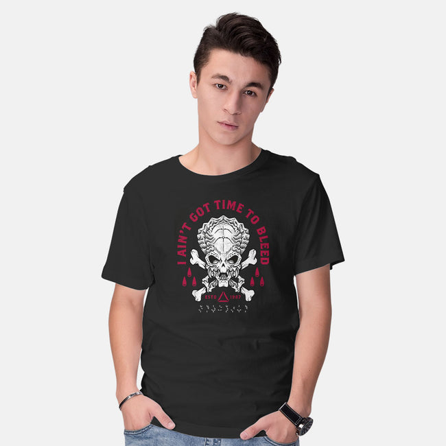Time To Bleed-mens basic tee-Nemons