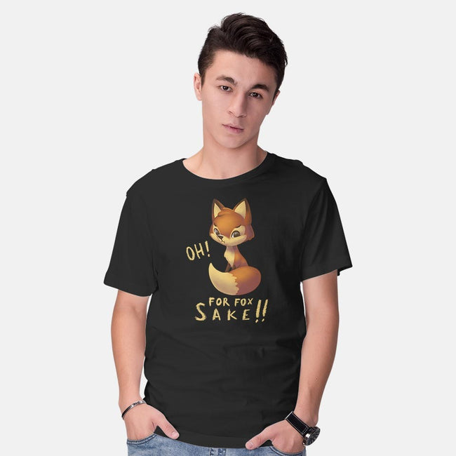 For Fox Sake!-mens basic tee-BlancaVidal