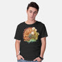 Ohmu and Fox-mens basic tee-storyofthedoor