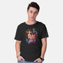 Hungry Like the Wolf-mens basic tee-RockyDavies