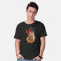 Old School Mermaid Trouble-mens basic tee-Zeeee
