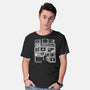 TV Addict-mens basic tee-boostr29