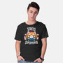 Stress is my superpower-mens basic tee-typhoonic