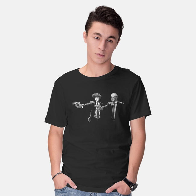 Bibappu Fiction-mens basic tee-blackhand