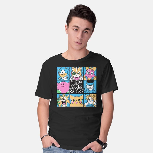The 90s Bunch-mens basic tee-angdzu