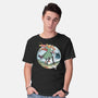 Magical Leap-mens basic tee-batang 9tees