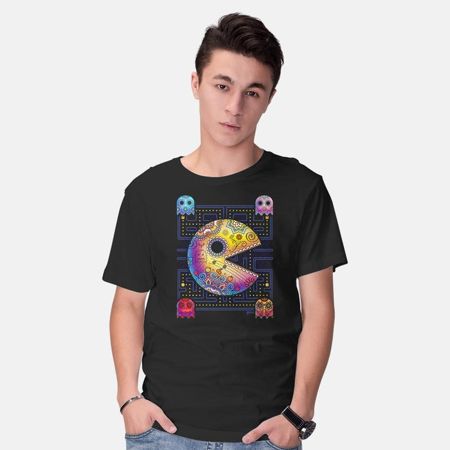 Pac Muertos-mens basic tee-MoniWolf